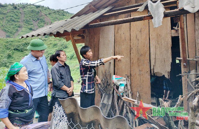 Khẩn trương khắc phục hậu quả mưa lũ ở Mù Cang Chải